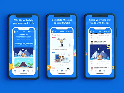 Product Design: Surprise App Preiew mobile design