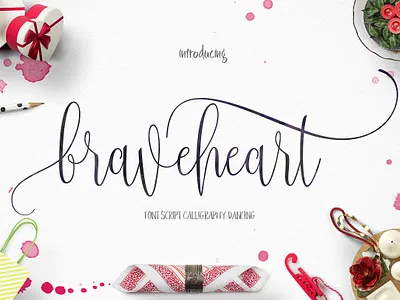 Braveheart wedding fonts