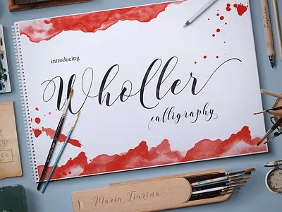 Wholler wedding fonts