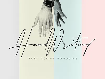 Handwritting wedding fonts