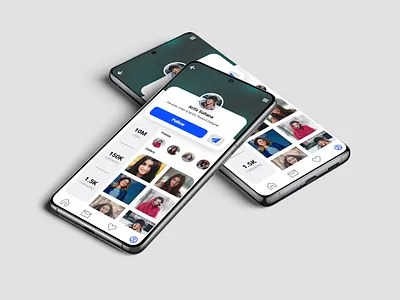 Personal Profile User Interface Design adobe xd app design arifulislamblue design interface new interface product design profile profile interface social social profile ui user profile interface ux uxui designer