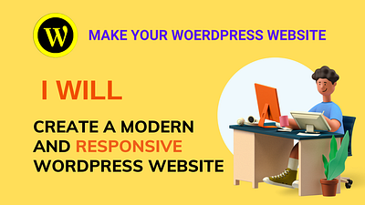 I will create a modern and responsive WordPress website (Sale o elementor elementor pro landingpage mailchimp wordpress