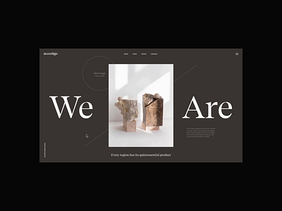 m.vertigo | Homepage animation homepage motion typography ui ux video web website