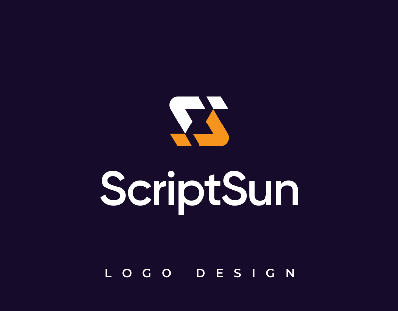 Logo Design - Script Sun adobe illustrator branding figma logo logo design