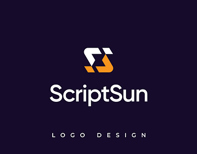 Logo Design - Script Sun adobe illustrator branding figma logo logo design