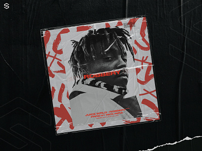 ''ROBBERY" Juice WRLD Cover Design album art album cover cover design coverart design graphic design illustration logo mixtape mixtape cover photoshop samiidesigns ui