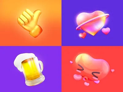 Live gift design 3d design illustrations motion graphics