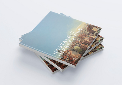 Nostalgic Impression branding catalog graphic design