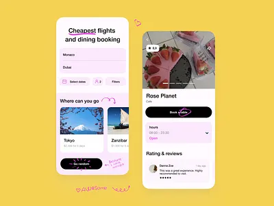 Awesome app app booking branding design ecommerce flights graphic design illustration interface product service tickets travel ui ux