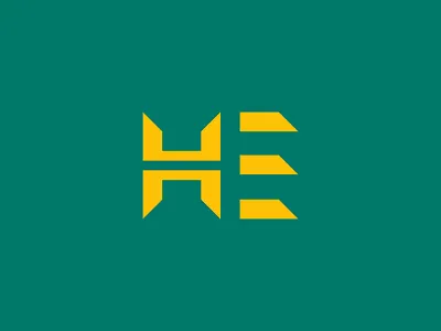 Hicham Errahmani Logo Design author branding content culture e letter education facebook h logo logo socialmedia study youtube