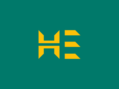 Hicham Errahmani Logo Design author branding content culture e letter education facebook h logo logo socialmedia study youtube