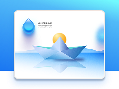 Water Drops branding christeena chumma chumma.design design drops illustration illustrator logo ui vector water