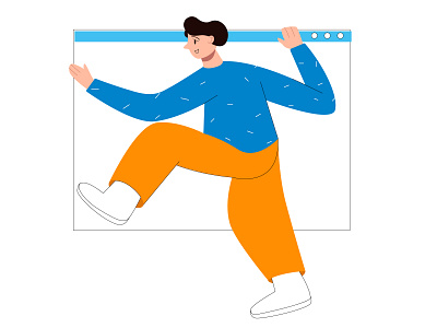 Character art character design flat illustration vector vector illustration