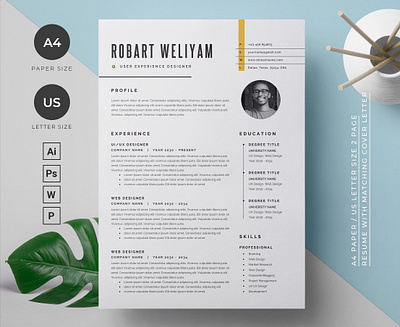 Resume modern cv