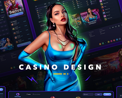 Casino Days Website Design casino art casino design casino website creative gaming custom characters design figma design gambling game design gaming interface gaming website graphic design illustration illustration design lime agency slot games slots design ui uiux