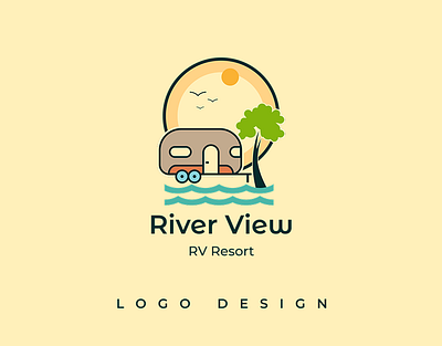 Logo Design - River View Resort branding logo logo design visual asset