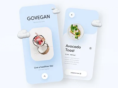 Health App Concept Design 2021 2021 design 2021 trend alphadesign animation avocado clean design designs food food app graphic design health health app illustration julius branding logo motion graphics trends ui