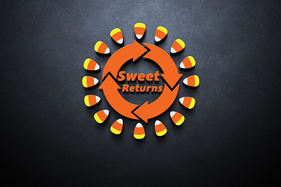 Sweet Returns Logo arrow logo brand logo branding graphic design illustration logo logo design sweet logo sweet meet logo sweet returns logo vector