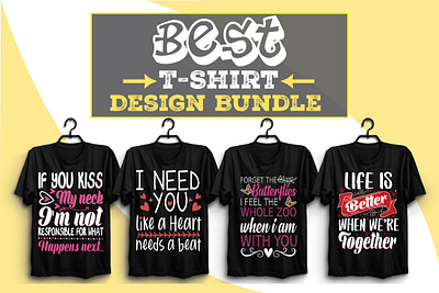 Best T-Shirt Design Bundle​​​​​​​ Vol-5 3d animation branding design graphic design illustration logo motion graphics ui vector