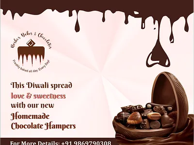 Chocolate Ad advertising branding creative design design logo marketing