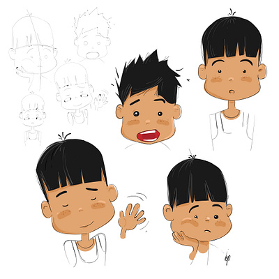 Cute Boy Illustration adobe illustrator animation character character design character illustration flat illustration illustration art illustrator motion graphics vector