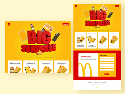 McDonald's | bigsurprise.do branding ui web