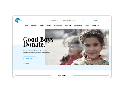 One Ummah Foundation creative design donate foundation graphic interaction design ui ux web website