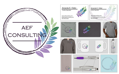 AEF Consulting branding design graphic design illustration logo vector