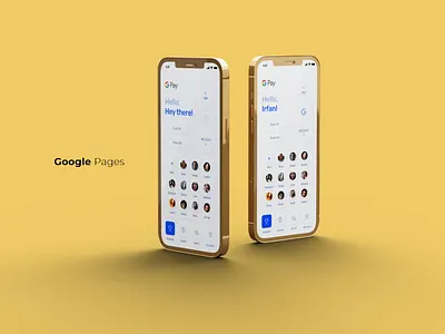 Google pages UI adobe xd app design google app ui ui ui ux