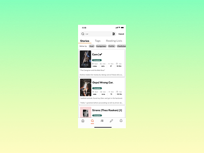 eBook design illustration typography ui ux