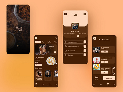 Coffee TIME application apps coffee coffee shop coffee time design e commerce fruit shop fruits shop shopping site stores tea tea shop time trending ui website