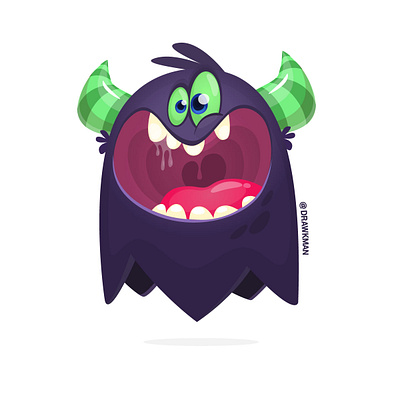 | d r a w k | - cartoon funny ghost monster design black cartoon character creature design drawkman funny ghost halloween monster scary