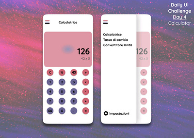 Daily UI Challenge - 004: Calculator app design figma graphic design ui ui design