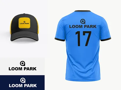 Loom park logo 3d adobe illustrator designer animation branding branding designer company logo company logo template creative logo design graphic design graphic designer illustration logo logo design logo design graphic design motion graphics professional logo ui vector