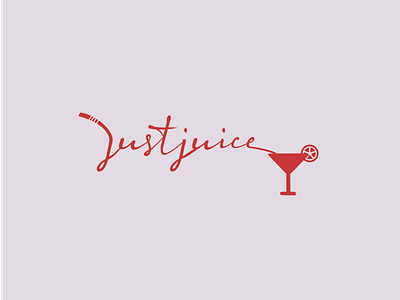Juice shop logo branding creative dailylogo dailylogochallenge design graphic design illustration juice brand juice logo just juice just juice logo logo logo design minimal pink simple smoothie straw logo ui vector