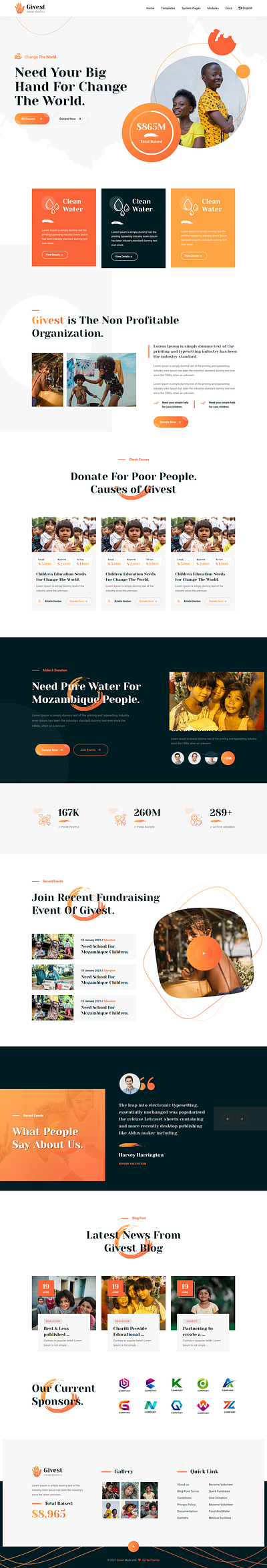 Givest - Non Profit HubSpot Theme charity agency hubspot theme charity foundation hubspot theme crowdfunding hubspot theme non profit hubspot theme social donation hubspot theme volunteer hubspot theme