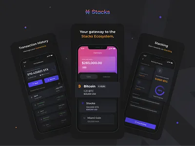 Xverse Wallet Store Screenshots animation app screenshots app store banking app bitcoin btc cryptocurrencies dribbble best shot google play play store product design store screenshots ui ui ux design user experience design user interaction user interface design ux design visual design wallet