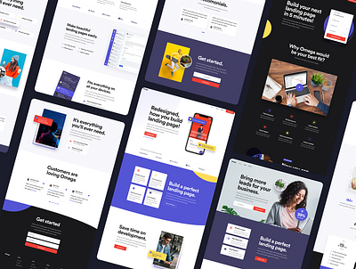 Web Landing Page Design app design illustration ui ux web design website design
