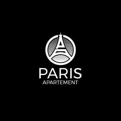 Paris apartement monogram abstract branding brandinglogo brandlogo design designlogo designslogo flat illustration logo logoflat monogram parislogo vector