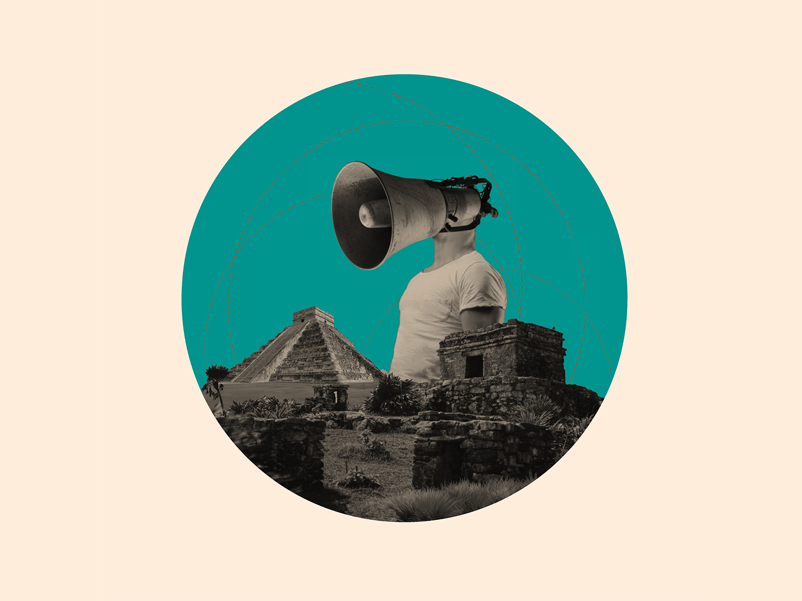 Example of speaker man