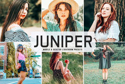 Juniper Mobile & Desktop Lightroom Presets modern presets