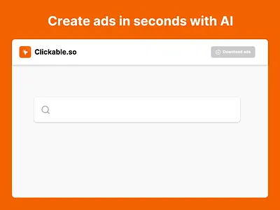 Create ads in seconds with AI animation design motion graphics ui ux web app