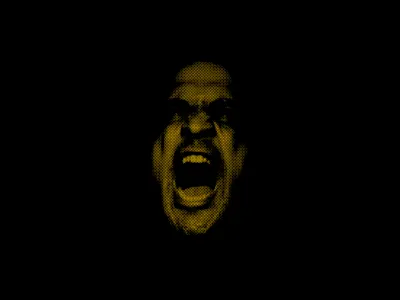 breathe breathe cara collage hombre ilustración impresión respirar trama