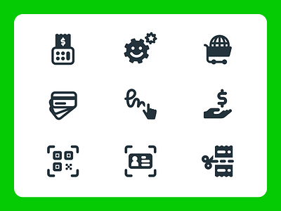 Payment Icons branding corporative features fill fintech graphic design graphic designer icon design icon designer icons identity illustration pay payments pictograms retail rounded startup ui vector