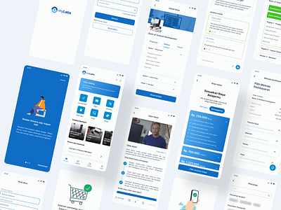 Online Course App app clean ui design figma ui uiux