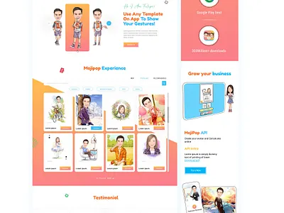 Studio Website 3d abstract branding creativity design graphic design illustration landingpage modern design studio studiowebsite ui webdesign webpagedesign website design