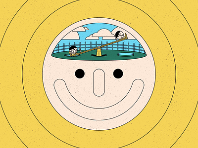 Mind 2 animation colour emotions freelance geometric illustration mind mood