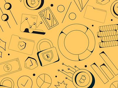 Bitdoodles from Currency Crush branding design illustration illustration design illustrations illustrations／ui illustrator logo ui ux