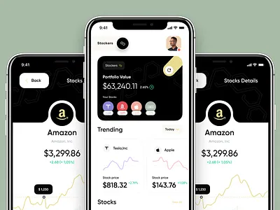 Stokers Mobile App app app design design minimal mobile orix product designer sajon shares stock ui ui designer uiux ux ux designer