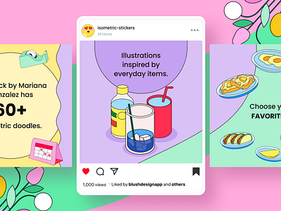 Everyday Doodles for Social Media branding design illustration illustration design illustrations illustrations／ui illustrator logo ui ux